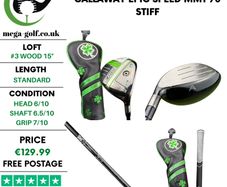 Callaway Epic Speed #3 Wood 15 Degree / MMT 70 Stiff