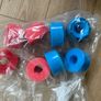 Children's Roller Skates size 4 with protective pads and box Image 3