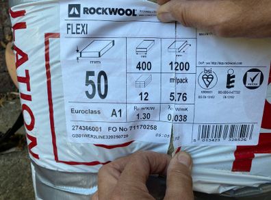 Rockwool thermal insulation
