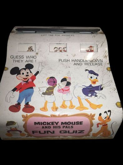 Vintage Disney tin toy USA
