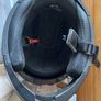 Motorbike Helmet (Royal) Outer Visor & Internal Sun Visor Image 4
