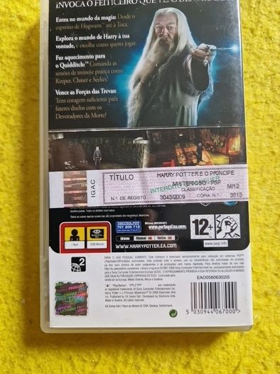 Harry Potter e o principe misterioso PSP  PlayStation  games Original