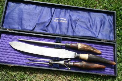 Vintage Sheffield  Set Knife Fork