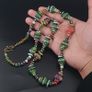 Vintage Venetian Style Fish Desgin & Mix Eyes Glass Beads Necklace Image 4