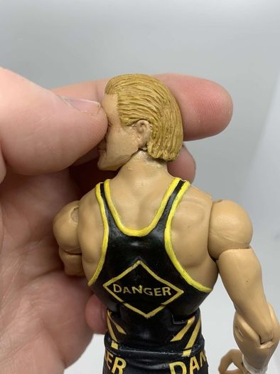 wwe elite Custom Owen Hart action figure