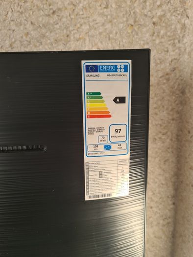 Samsung 43 4K UHD Smart TV  Like New, Perfect Working Order