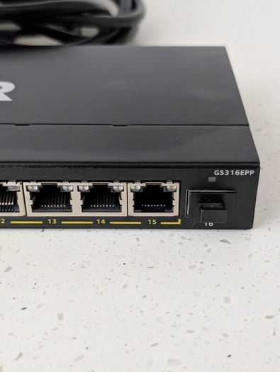 Netgear Gs316epp 16-port Gigabit Poe+ Switch 231w - Mint