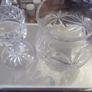 a cut glass candle holder Image 2