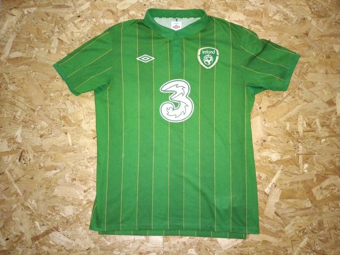 FREE POST Vintage Republic of Ireland Jersey Umbro Shirt   Eire Irish Green Soccer Football Extra Large