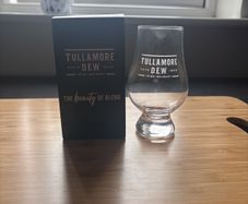 Tullamore Glencairn set of 6 whiskey glasses