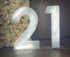LED Light Up numbers for sale