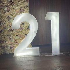 LED Light Up numbers for sale