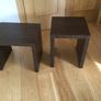 Next Tv Unit/Bookshelf, Two side tables and two storage cubes Image 9