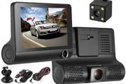 Dual Lens 1080P HD Car DVR 4 Inch Rear view Video Dash Cam Recorder Camera Gsensor