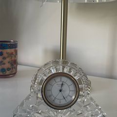 waterford crystal clock