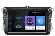2+32GB 2 Din Car Radio Android 10.0 For VW Volkswagen Golf Polo Passat b7 b6 SEAT leon Skoda 8" inch GPS Wifi 4G