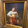 Gallery Quality Oil On Board After Eugen Von Blaas , The Water Carrier Image 4