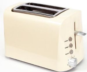 Low Wattage "Toast It" Camping Toaster in Cream