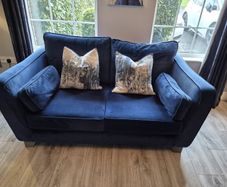 Sofa Harvey Normans Blue & grey