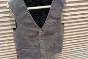 Boys Next blue waist coat age 9
