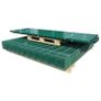 2D Garden Fence Panels & Posts 2008x1830 mm 38 m Green Image 3