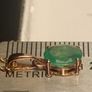 Lovely Petite Natural Zambian Emerald Pendant & Chain Image 10