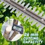 BRAND NEW 36V Brushless Cordless Hedge Trimmer Batteries Dual Action Pruning Saw Image 4