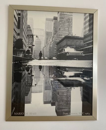 Print of Park Avenue, NYC 1964 (Mario De Biasi)
