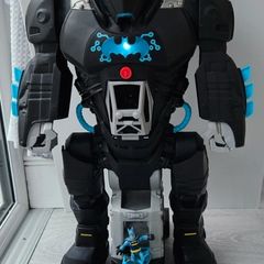 Fisher-Price Batman Imaginext DC Super Friends Bat-Tech BatBot transforming robot playset