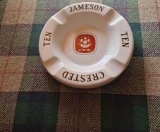 Crested Jameson Ten ashtray