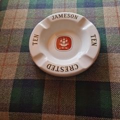 Crested Jameson Ten ashtray