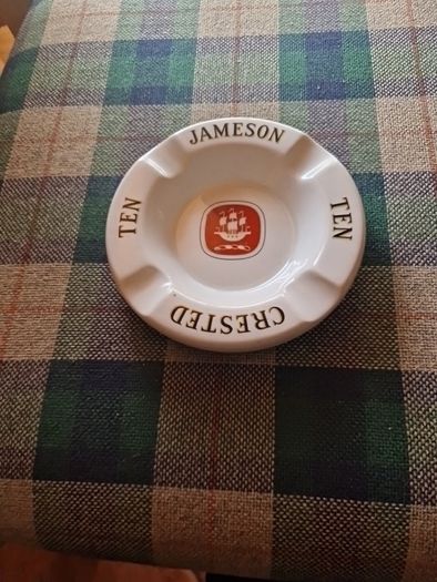 Crested Jameson Ten ashtray