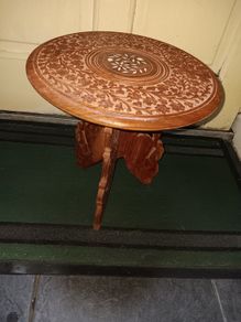 Vintage  inlayed table