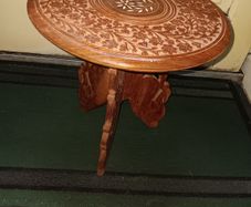 Vintage  inlayed table