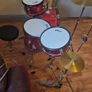 Tiger teenage drum kit Image 3