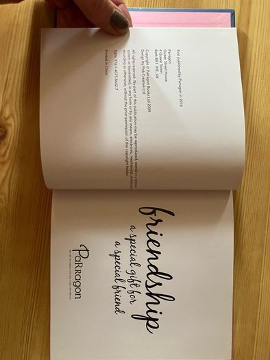 Friendship book