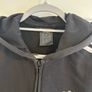 Adidas Essentials 3-Stripes Full Zip Hoodie in Black - Size small Image 3