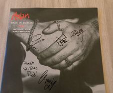 Aslan Signed Gatefold 12" - Extremely Rare Made In Dublin