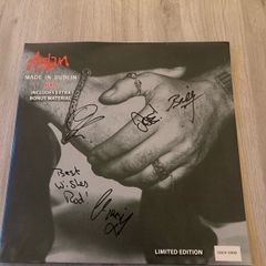 Aslan Signed Gatefold 12" - Extremely Rare Made In Dublin
