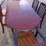 Antique Table And Chairs Extendable Image 3