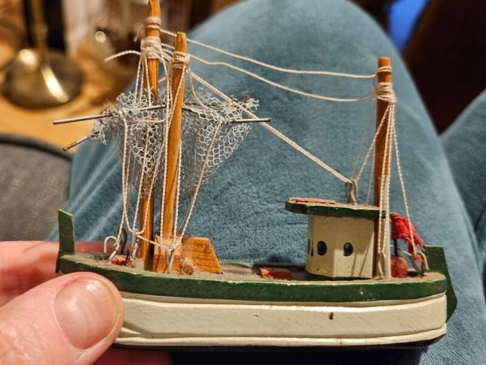 Small Ship in Bottle
