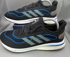 Adidas Mens Supernova Running Black Trainers [FW1197] VGC UK 9 EU 43 1\3