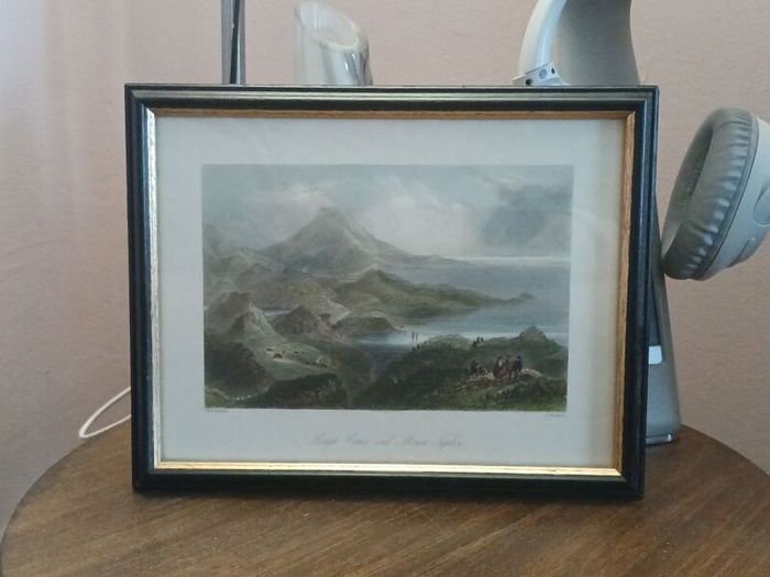 County Mayo Lough Conn and mount Nephin