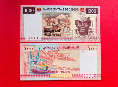 Djibouti  1,000 Francs  2005    ( Uncirculated ) Pick 42a