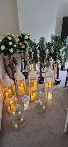 Artificial trees for wedding