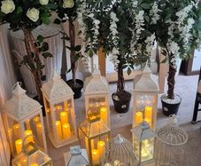 Artificial trees for wedding