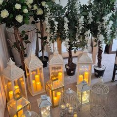 Artificial trees for wedding