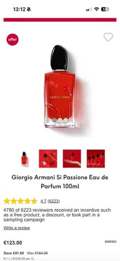 Giorgio Armani Si Passione