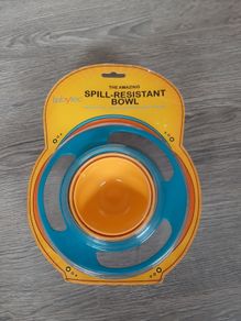 Amazing non-spill 360 - Degree rotating baby bowl. Seeing is believing! Job lot available. Rrp 8.99 euro