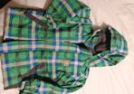 Young boys ski jacket and salopettes